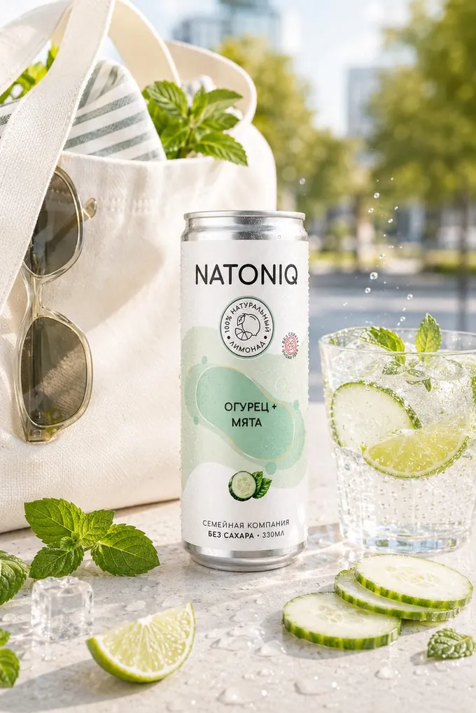 NATONIQ Огурец на прогулке